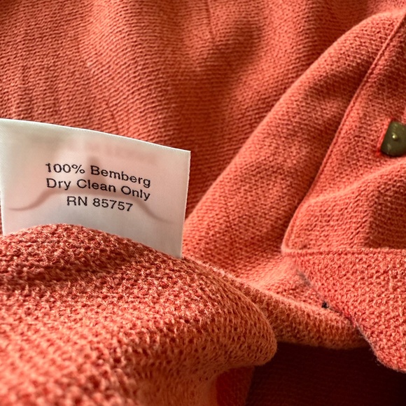 Stubbs Western Bemberg Rustic Red Textured Wooden Button Up Shirt Mens 2XL - Picture 8 of 8